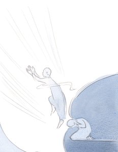 El mundo interior dentro del alma al que entramos a través de la oración es mayor que el universo físico en el que estamos temporalmente confinados de Elizabeth Wang