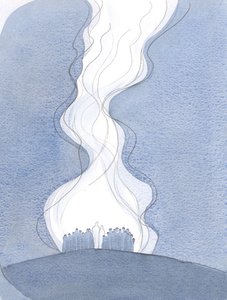 La oración de la Iglesia, ofrecida a través de Jesús, y con María, es como un cordón umbilical que asciende al Padre y nos une al cielo. de Elizabeth Wang