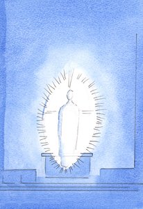 La visión de la radiante y gloriosa Presencia de Cristo fue el regalo especial del Padre, para el trabajo y el testimonio