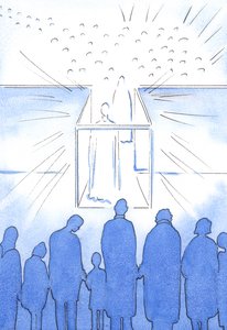 El tabernáculo es como un pasillo hacia el Cielo donde podemos encontrarnos con Cristo y sus santos y prepararnos para el Cielo al final de la vida.