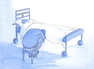 Esto es lo que vemos en una mirada tierna: tristeza, amor y dolor por otro necesitado, que nos llama a brindar ayuda práctica y consuelo gentil de Elizabeth Wang