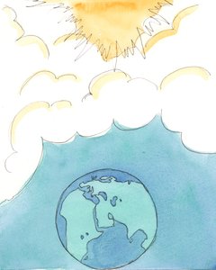 Aunque debemos orar y trabajar para ayudar a los necesitados en todo el mundo, debemos mantener nuestros pensamientos también en el Cielo, para no desanimarnos, olvidando la gloria y la alegría que esperan a los amigos de Dios de Elizabeth Wang