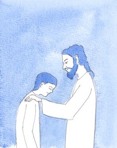 A través del Bautismo, una persona es llevada a una relación especial con Cristo, 2004 de Elizabeth Wang