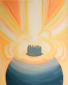 A través de Cristo la luz del Cielo nos envuelve en cada Misa de Elizabeth Wang