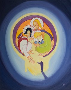 A través del arrepentimiento y la fe en Cristo permitimos que Él nos atraiga al corazón de la Santísima Trinidad. de Elizabeth Wang