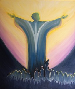 Podemos unir todas nuestras intenciones con la poderosa oración de Cristo en la Misa, escondiéndonos detrás de su manto, confiando en Sus méritos de Elizabeth Wang