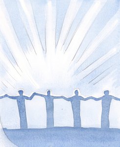 Solo tenemos que estar aquí en la Misa, pedir, recibir y aceptar todas las bendiciones que Cristo ofrece, unidos a Él de Elizabeth Wang