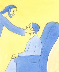 Nunca debemos dudar del amor de Cristo. Él perdona todos nuestros pecados y fallos si nos volvemos a él con confianza y contrición. de Elizabeth Wang