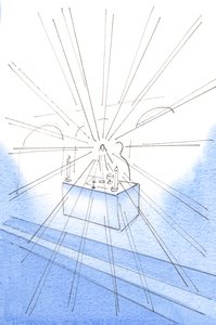 Cuando saludé a Cristo con amor, vi una luz deslumbrante brillar a mi alrededor, desde la Sagrada Hostia: la Luz de Cristo