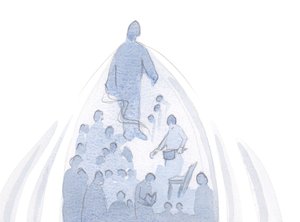 Cuando un alma ofrece todo, en homenaje al Padre, todo en esa vida es elevado por Dios hacia Él. de Elizabeth Wang