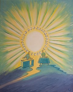 Cuando dos personas rezan en el nombre de Cristo, incluso si están separadas por la distancia, están unidas en la comunión de los santos de Elizabeth Wang
