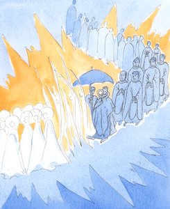 Siempre que honramos la Presencia de Jesús en el Santísimo Sacramento, los ángeles y santos se unen a nosotros en nuestra adoración de Elizabeth Wang