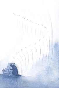 Dondequiera que adoremos, los ángeles nos acompañan en nuestras palabras y gestos reverentes, inclinándose ante Dios nuestro Padre y Creador. de Elizabeth Wang