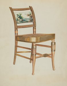 Silla - con escenas del río Hudson de Ella Josephine Sterling