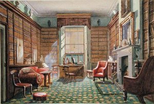 Las salas de consulta del No.2 Rodney Street, Liverpool, c.1830 de Ellen Bickerstaffe