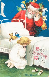 Tarjeta de Navidad americana