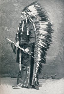 Indio norteamericano, 1912 de Elliott and Fry