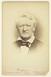 Retrato de Wagner de Elliott and Fry