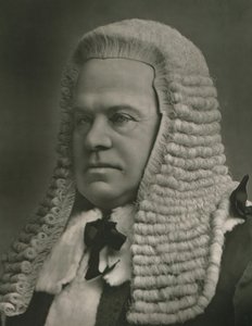El muy honorable conde de Halsbury, c1880s de Elliott and Fry