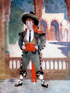 Edmund Payne en El Toreador, c1902 de Ellis and Walery