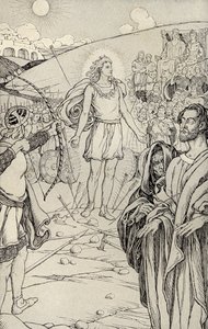 Cada Flecha Pasó Sobre Su Cabeza, ilustración de 