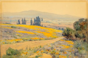 Paisaje primaveral de California de Elmer Wachtel