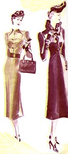 Dibujo de Elsa Schiaparelli de Elsa Schiaparelli