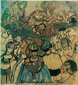 Bailarín de serpientes de Tiba