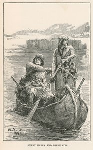 Hurry Harry y Deerslayer (grabado)