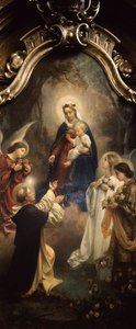 Nuestra Señora del Rosario (óleo sobre lienzo) de Emanuel Dítě