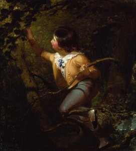 Anidación de aves de Emanuel Gottlieb Leutze