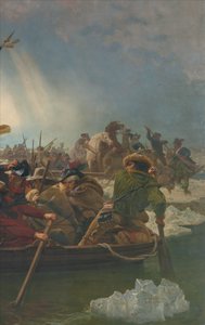 Washington cruzando el río Delaware, 25 de diciembre de 1776