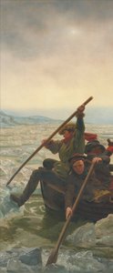 Washington cruzando el río Delaware, 25 de diciembre de 1776 de Emanuel Gottlieb Leutze