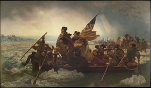 Washington cruzando el Delaware, 1851