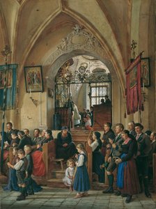 Interior de la iglesia parroquial de Aussee