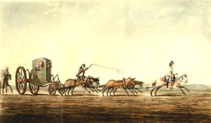 Coche correo, Provincia de Buenos Aires, c.1818