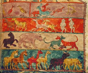 Animales dentro del Arca