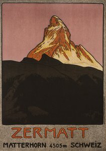 Zermatt, 1908 de Emil Cardinaux