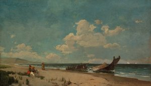 Playa de Nantasket, 1876 de Emil Carlsen