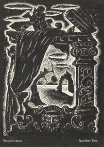 Sin título (Diseño para portada de revista: Motivo ornamental)
