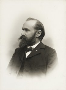 Retrato del compositor y organista Otto Malling de Emil Hohlenberg