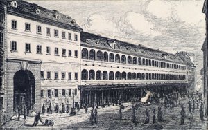 Los cuarteles de Salzgries en Viena de Emil Hütter