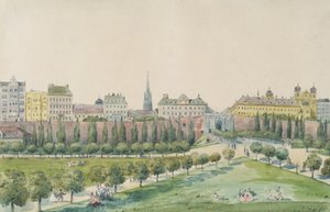 El Stubenbastei y el Stubentor en Viena