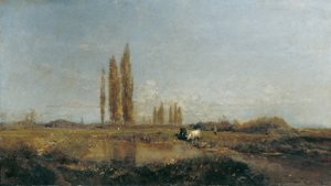 En el Thaya cerca de Lundenburg de Emil Jakob Schindler