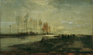 En el Thaya cerca de Lundenburg II de Emil Jakob Schindler
