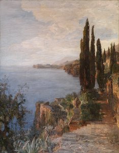 En la costa dálmata cerca de Ragusa de Emil Jakob Schindler