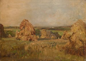 Erntemonat en Plankenberg de Emil Jakob Schindler