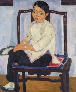 Chica china de Emil Orlik