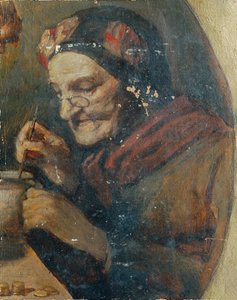 Las madres del artista de Emil Pirchan d. Ä.