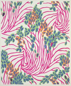Motivo de diseño floral de 